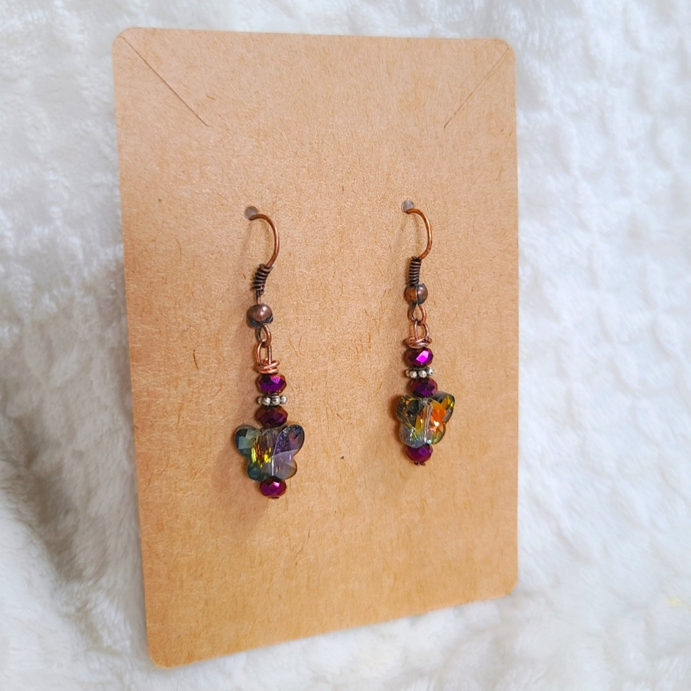 Handmade Butterfly Earrings